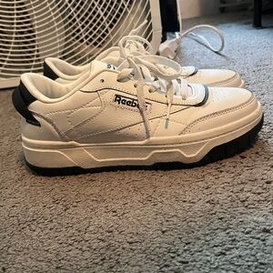 Reebok white sneakers